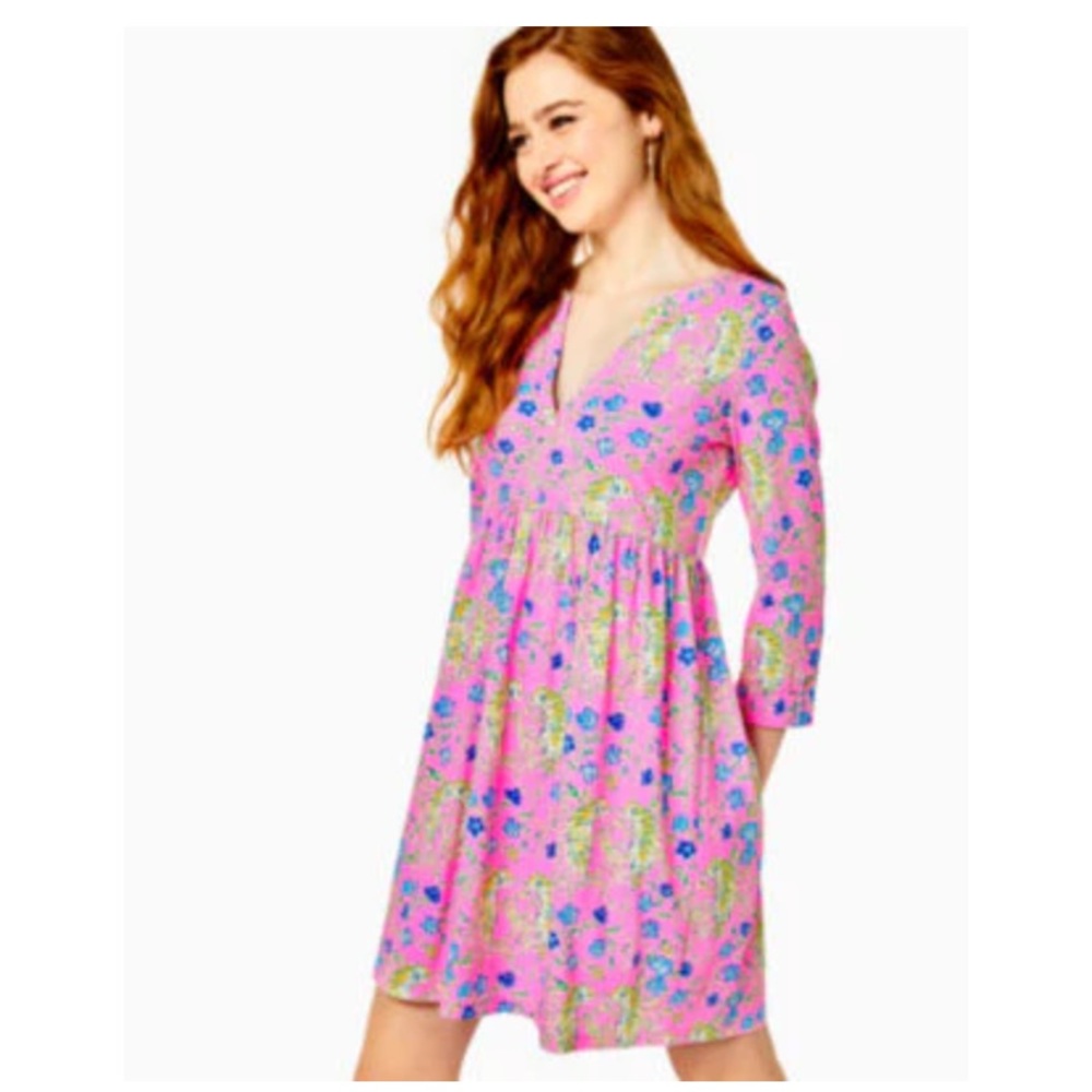 NWT Lilly Pulitzer loran dress tigress garden